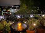 Outdoor String Lights, 27ft White Waterproof LED