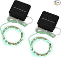 2-Pack Outdoor String Lightsft Green Waterproof