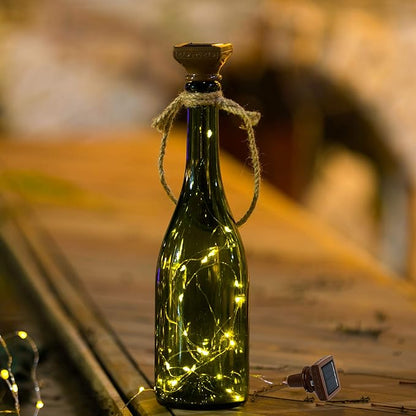 12-Pack Warm White Yard String Lights, Weatherproof LED