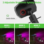 4-Pack Solar Spotlights, Waterproof Landscape LED