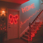 2-Pack Christmas String Lights, 16ft 50 LED Waterproof Twinkle Lights