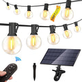 120ft LED Patio String Lights, Waterproof Outdoor