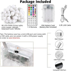 Christmas Fairy Lights, 20ft 40 LED Battery Twinkle Lights