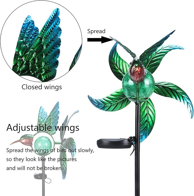 Solar Garden Path Lights, Waterproof
