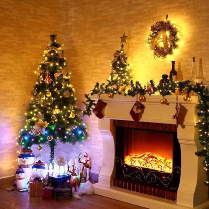 Christmas Fairy Lights, 164ft 500 LED Battery Twinkle Lights