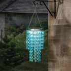 Classic Backyard Solar Lanterns for Porch, Waterproof LED