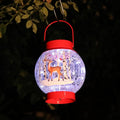 Solar Cardinal Lanterns, Outdoor Hanging LED Decor
