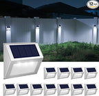 Sleek Solar Yard Lights 12-Pack, LED