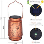 Hummingbird Solar Lanterns, Waterproof LED Garden Lights