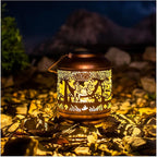 Solar Frog Lanterns, Patio Hanging LED Decor
