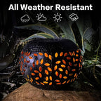 Solar Hanging Lanterns 2-Pack, Garden Hanging LED Decor