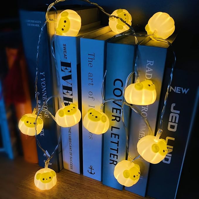 Black Patio String Lights, Weatherproof LED
