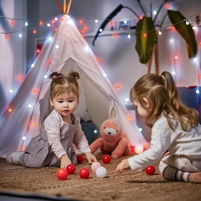 Christmas Yard String Lights, 100 LED Waterproof