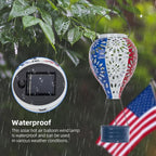 Garden Solar Lanterns, Waterproof LED Backyard Lights