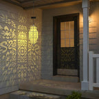 Solar Moroccan Hanging Pendant Lantern, Waterproof