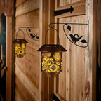 Butterfly Solar Porch Lanterns, Classic Waterproof LED