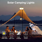 Outdoor String Lights, 4ft Waterproof LED