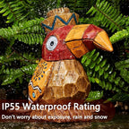 Bird Solar Lawn Figurine Light, Waterproof