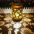 Sunflower Solar Lantern Set, Decorative Yard Lighting