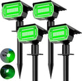 4-Pack Solar Spotlights, Landscape Lights