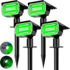 4-Pack Solar Spotlights, Landscape Lights
