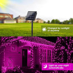 200 LED Christmas Fairy Lights, 8-Mode Waterproof