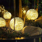 4-Pack Solar Pathway Lights, Waterproof LED Walkway Lights