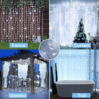 Christmas Fairy Lights, 300 LED Battery Twinkle Lights