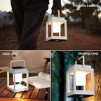 Solar Garden Lanterns, Patio Hanging LED Decor