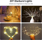 Christmas Backyard String Lights 4-Pack, 480 LED Waterproof
