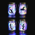 8-Pack Outdoor String Lights, Waterproof LED