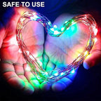 Christmas Yard String Lights 4-Pack, 4ft 50 LED Waterproof