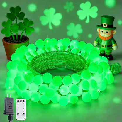 Christmas String Lights, 33ft 100 LED Waterproof Twinkle Lights