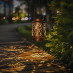 Hummingbird Solar Lanterns, Waterproof LED Garden Lights