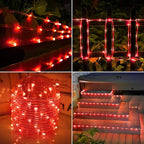 Solar Rope Lights, 66ft LED Backyard String