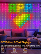 RGB Patio String Lights, 6ft Weatherproof LED