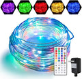 Solar Rope Lights, 66ft 200 LED Waterproof Porch Lights