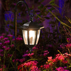2-Pack Solar Pathway Lights, Waterproof LED Walkway Lights
