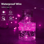 Christmas String Lights, 16ft 50 LED Waterproof Twinkle Lights