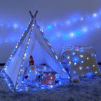 4-Pack Christmas String Lights, 1ft 50 LED Waterproof Twinkle Lights