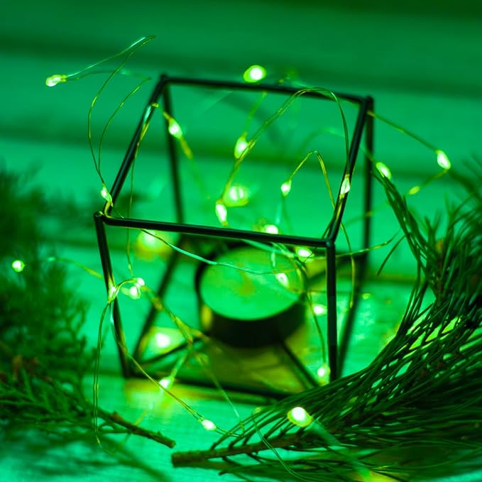 Christmas Fairy Lights 4-Pack, 20ft 60 LED Battery Twinkle Lights