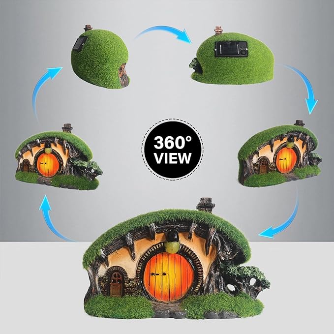 Garden Solar Lawn Figurine Light, Waterproof