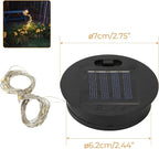 2-Pack LED Patio String Lights, Waterproof Outdoor