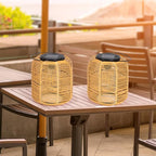 Solar Backyard Lanterns, Backyard Hanging LED Decor