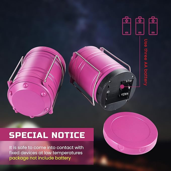 Solar Hanging Lanterns 4-Pack, Yard Hanging LED Decor