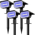 Solar Yard Spotlights 4-Pack, LED