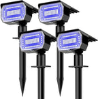 Solar Yard Spotlights 4-Pack, LED