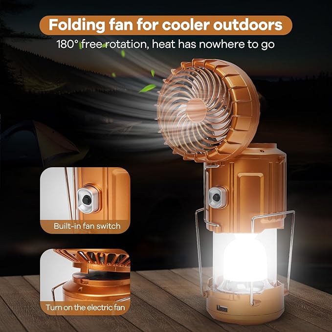 Portable Rechargeable Lantern, Emergency LED
