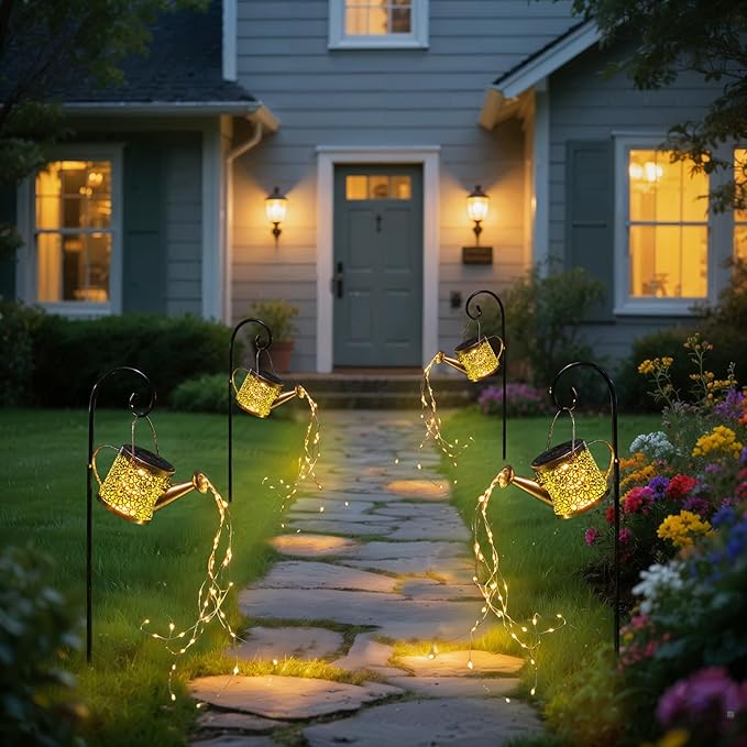 Garden Solar Garden Lanterns, Classic Waterproof LED