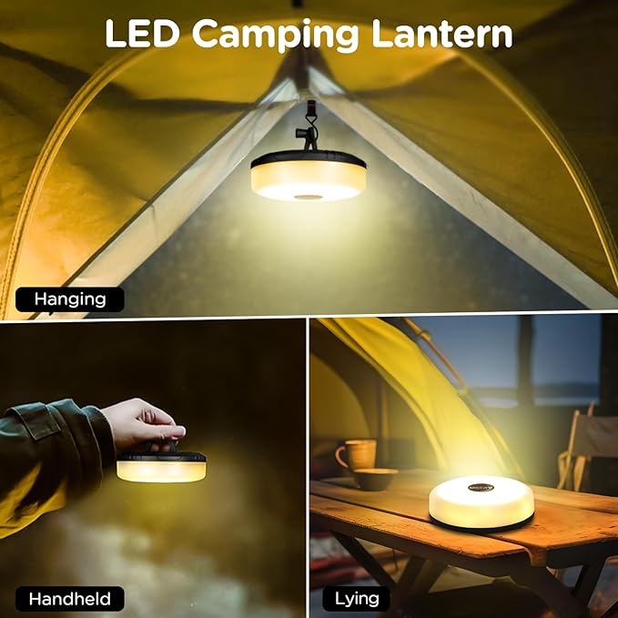 8ft LED Patio String Lights, Waterproof Outdoor